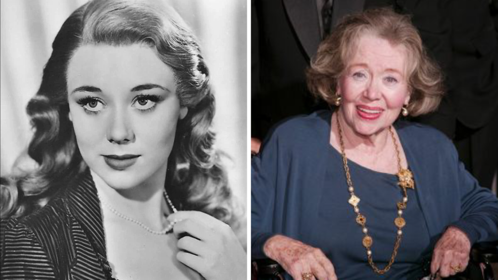 Glynis Johns then and now
