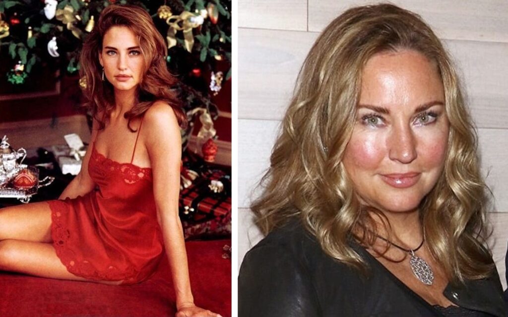 80s model, Jill Goodacre; then and now