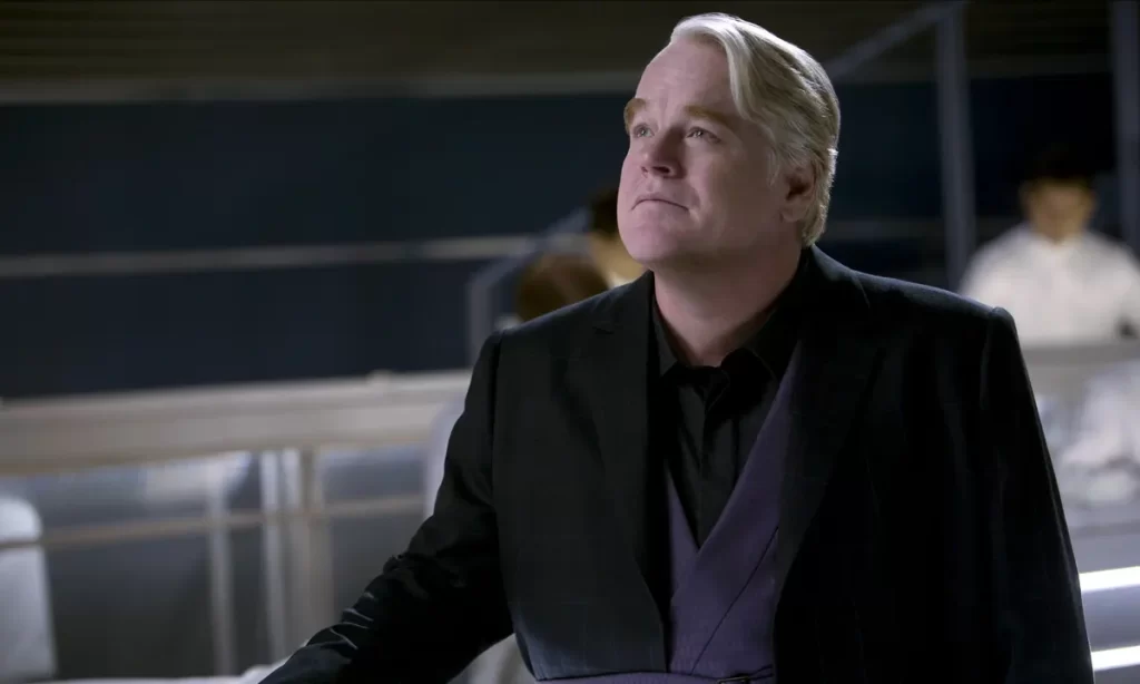 Philip Seymour Hoffman in Hunger Games: Mockingjay, Part 1 (2014)