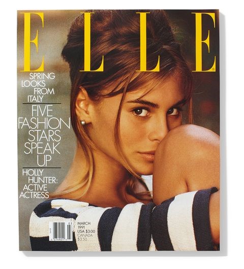 Niki Taylor on the cover of ELLE