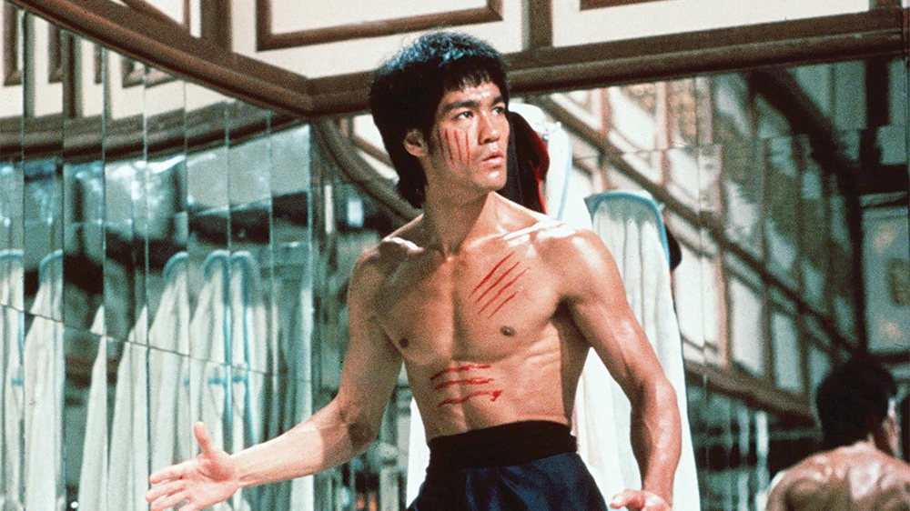Bruce Lee in Enter The Dragon 1973