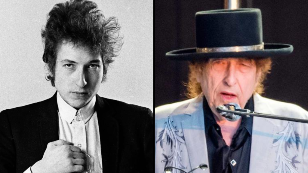 Bob Dylan then and now